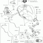 Ninja 300 ABS (EX300BHFA) Топливный бак