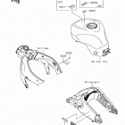 Ninja ZX-6R ABS Лейбл предостережения