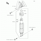 KLR650 (KL650-EHFA) Амортизатор