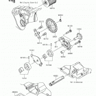 KX250F (KX252AHF) Масляный насос