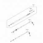 Ninja 300 (EX300AGFA) Тросы управления