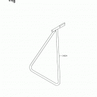 KX250F (KX252AHF) Подножка