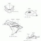 Ninja 300 (EX300AGFA) Decals(blue)(ahf)