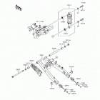 Z125 Pro KRT Edition (BR125-JHF) Swingarm  /  shock absorber