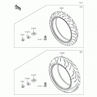 Ninja 650 ABS (EX650-KHFA) Покрышки