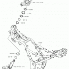 Ninja 300 ABS (EX300BHFA) Рама