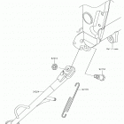 Ninja 300 (EX300AGFA) Подножка