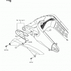 Ninja ZX-6R Крышка цепи привода