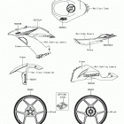 Ninja ZX-6R ABS Decals(green)(fgf)(ca,us)