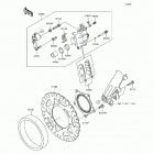 Versys-X 300 ABS (KLE300-CHF) Передний тормоз