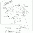 Ninja 300 ABS (EX300BHFA) Accessory(single seat cover)(bgf-bhfa)