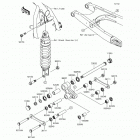 KLR650 (KL650-EHFA) Задняя подвеска