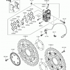 Ninja ZX-6R ABS Передний тормоз
