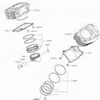 VULCAN 900 CLASSIC Цилиндр(ы) /  поршень