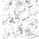 NINJA H2 SX SE+ Замок зажигания  /  замки  /  отражатели