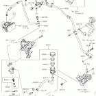 Ninja 1000SX Задний торм цилиндр