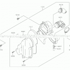 KLX110 Воздушный фильтр
