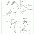 NINJA 650 ABS Accessory(pillion seat cover)