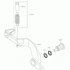 KX85 Педаль тормоза