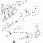 NINJA 400 ABS Механизм переключения передач