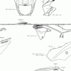 KLX230 ABS Decals(green)