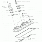 NINJA H2 SX SE+ Крышка головки цилиндров