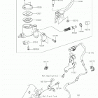 W800 CAFE Главный тормозной цилиндр