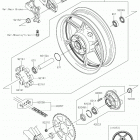 Versys 650 ABS Задняя ступица колеса
