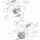 VULCAN 900 CUSTOM Головка цилиндров
