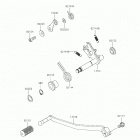 W800 Механизм переключения передач