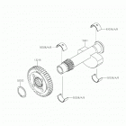 W800 CAFE Валансирный вал