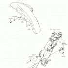 Versys-X 300 Крыло переднее