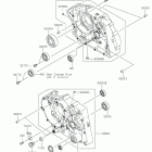 KLX140 Картер двигателя