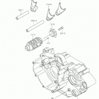 KLX230 ABS Шестерни   /  вилки переключения