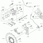 Versys 650 ABS Задний тормоз