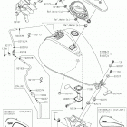 VULCAN 900 CUSTOM Топливный бак