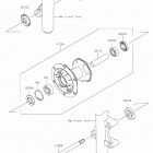 KLX140 Переднее колесо