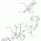 KLX140L Подножки