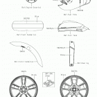 VULCAN S ABS CAFE Decals(blue  /  ebony)(elf)