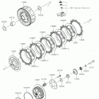 KLX230R Сцепление