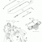 Ninja 650 Тросы управления