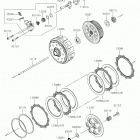 KX450 Сцепление