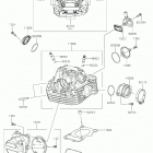 KLX230 ABS Головка цилиндров