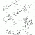 Ninja 1000SX Масляный насос  /  масляный фильтр