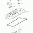 Ninja 650 Крышка головки цилиндров