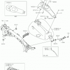 VULCAN 1700 VOYAGER ABS Топливный бак