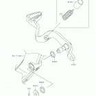 KLX230 ABS Педаль тормоза