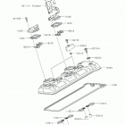 Ninja H2 Крышка головки цилиндров