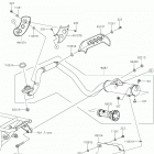 KLX110L Глушитель