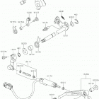 Ninja 1000SX Механизм переключения передач